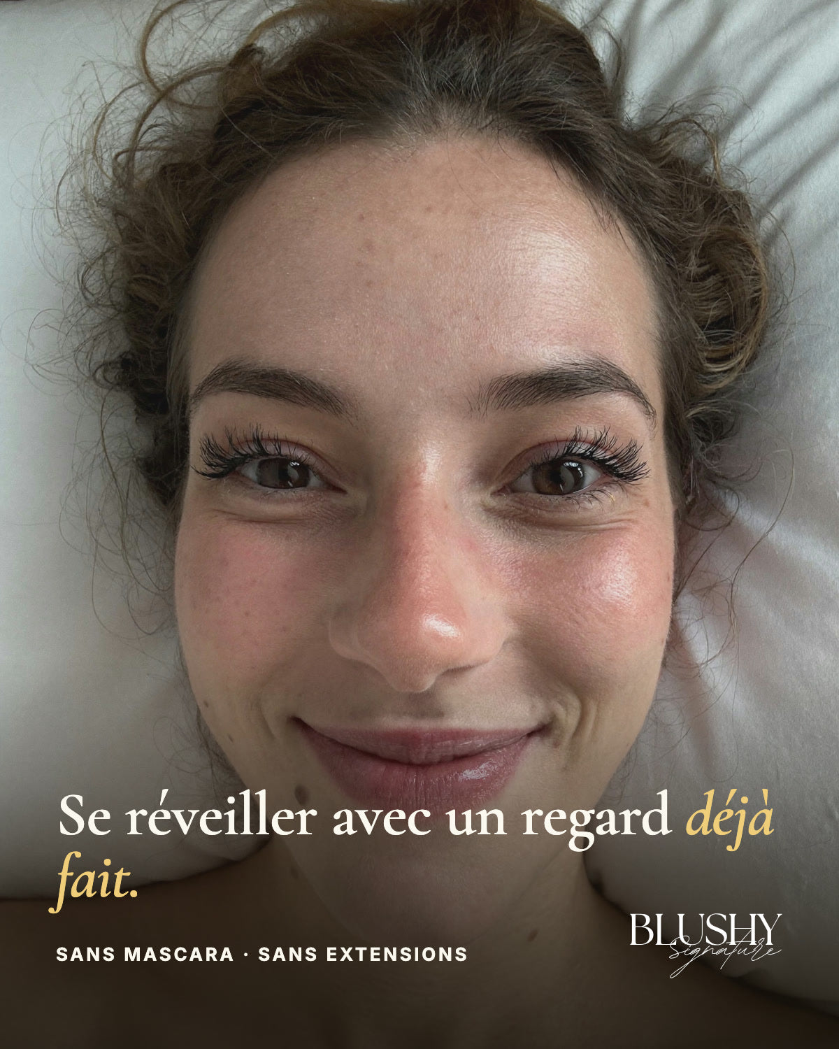 Se réveiller avec un regard déjà fait.